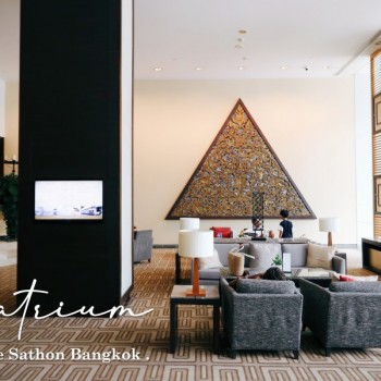 Chatrium Residence Sathon Bangkok หนีไปพักผ่อน ที่โรงแรมหรู ใจกลางเมืองกัน!
